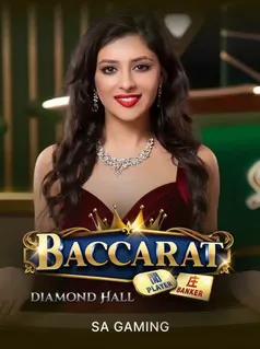 Meja live Baccarat Diamond Hall di FufuSlot