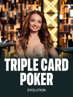 Meja live Triple Card Poker di FufuSlot